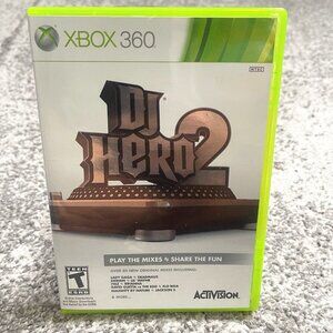 Xbox 360 DJ Hero 2 Video Game sealed and new